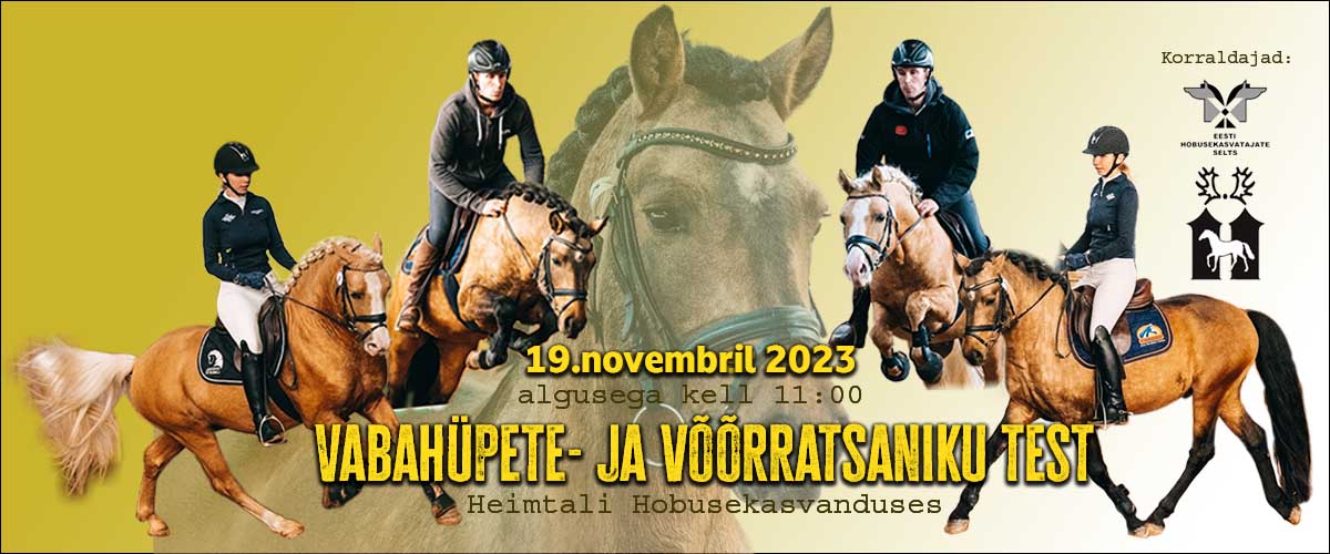 Võõrratsaniku test 2023